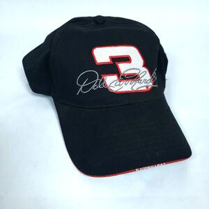 Nascar #3 Mens Baseball Hat OS Black Racing Embroidered Retro